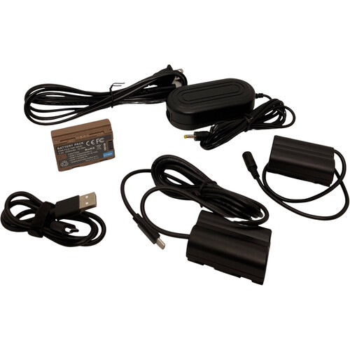 Bescor NP-W235 USB-C Battery Coupler & AC Coupler Combo Kit