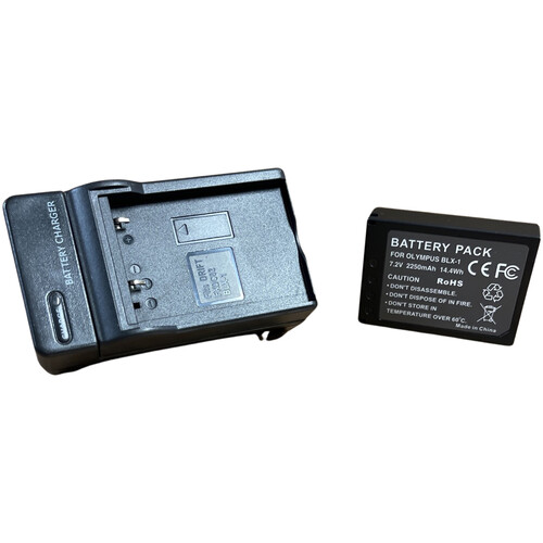 Bescor BLX-1 Battery & Charger Kit for Olympus OM-1
