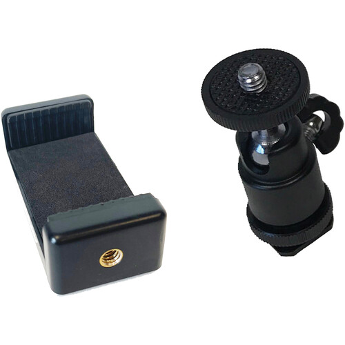 Bescor SPM Smartphone Mount & SM1 Mini Ball Head Mounting Kit