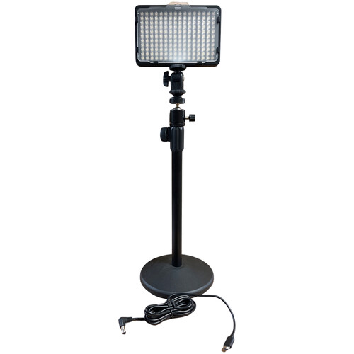 Bescor Waffle LED On-Camera Light & Tabletop Stand