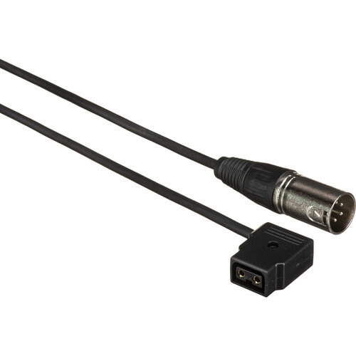 Bescor 4 Pin Xlr Male To D Tap Female Power Cable 5 6 Xlrmdf