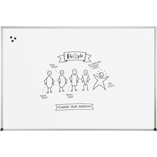 Best Rite Magne-Rite Whiteboard with Aluminum ABC Trim (2 x 3')