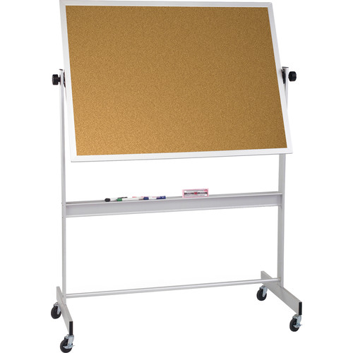 Best Rite Deluxe Mobile Reversible Board (Natural Cork / Natural Cork 4 x 5')