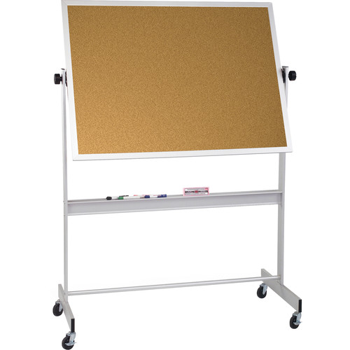 Best Rite Deluxe Mobile Reversible Board (Natural Cork / Natural Cork 4 x 6')