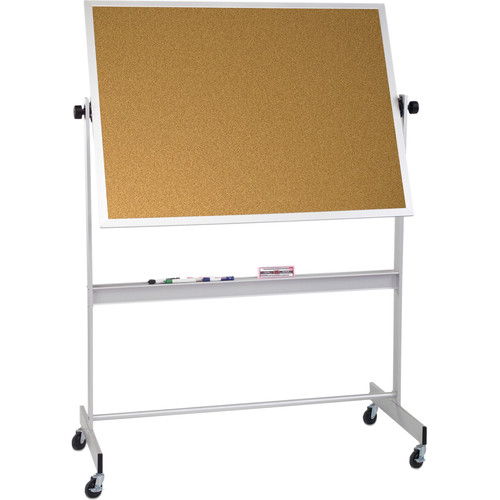 Best Rite Deluxe Mobile Reversible Board (Natural Cork / Natural Cork 4 x 8')