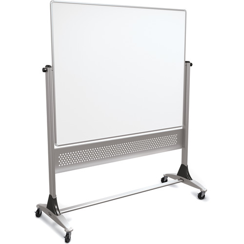 Best Rite Platinum Mobile Reversible Markerboard (4 x 5' Porcelain / Natural Cork)