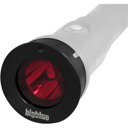 Bigblue External Red Color Filter for AL1100NP AL1000P and AL900P LED Dive Lights