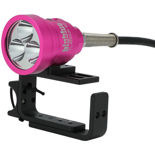 Bigblue Light Head for TL4000P EO with Adjustable Goodman Handle (Pink)