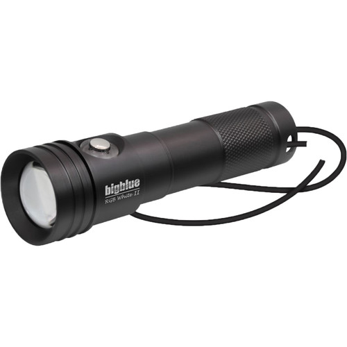 Bigblue RGB-II Dive Light with Built-In 4-Color Settings (White Red Blue Green)