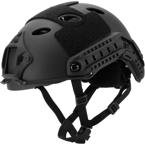 Bigblue Dual-Light Dive Helmet with Adjustable Mounts (Charcoal Black X-Large)