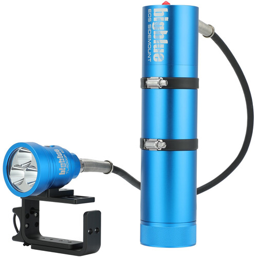Bigblue TL4000P EOS Canister LED Spotlight with Side Mount (Blue)