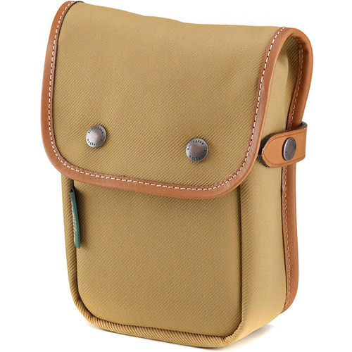 Billingham Delta End Pocket (Khaki FibreNyte / Tan Leather Trim 1L)