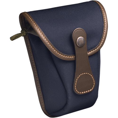 Billingham AVEA 7 Camera Pocket (Navy Canvas/Chocolate Leather 0.5L)