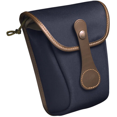 Billingham AVEA 8 Camera Pocket (Navy Canvas with Chocolate Leather Trim 1.1L)