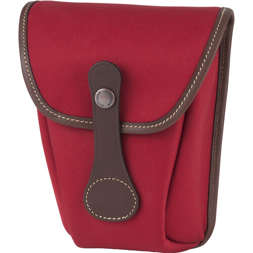 Billingham AVEA 8 Camera Pocket (Burgundy Canvas with Chocolate Leather Trim 1.1L)