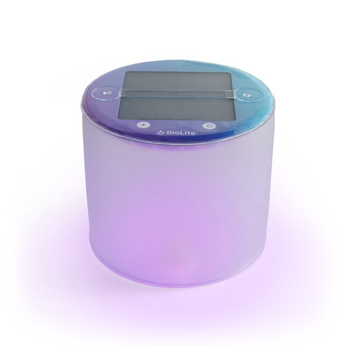 BioLite Luci Original Clear Solar Inflatable Lantern (Multicolor LED Matte Finish)