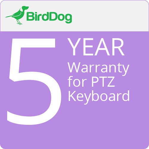 BirdDog 5-Year Extended Warranty for PTZ Keyboard