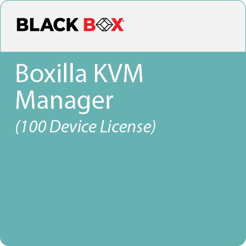 Black Box Boxilla KVM Manager with 100 Device License