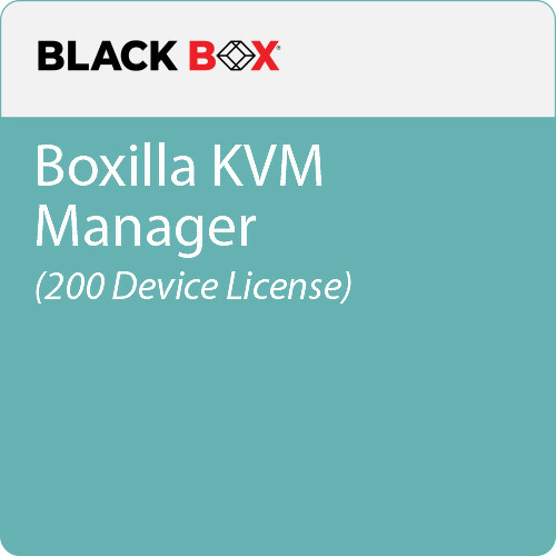 Black Box Boxilla KVM Manager with 200 Device License