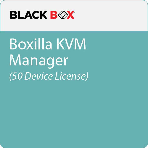 Black Box Boxilla KVM Manager with 50 Device License