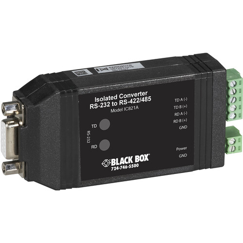Black Box Async RS232 to RS422/485 Interface Converter