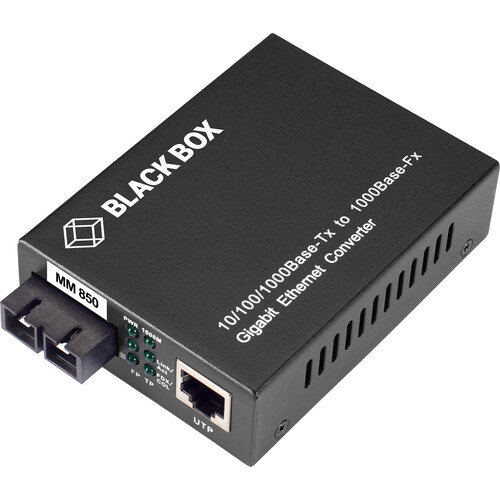 Black Box LGC211A-R2 Pure Networking Gigabit Ethernet Media Converter