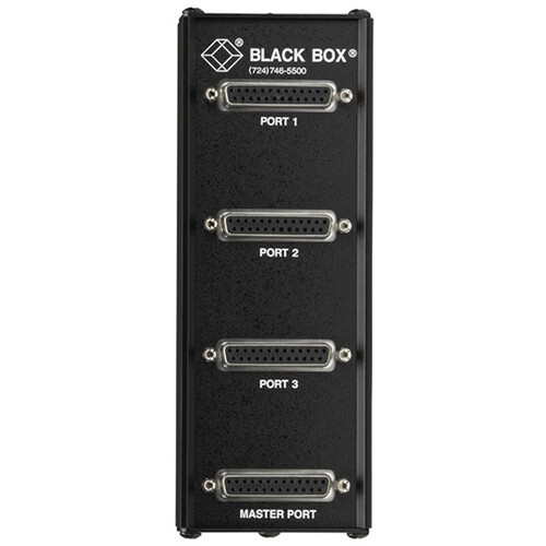 Black Box 3-Port DB25 / RS-232 Passive Splitter