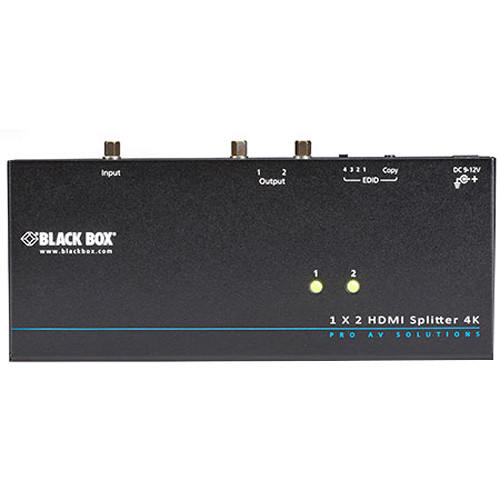 Black Box VSP-HDMI1X2-4K 4K HDMI Splitter (1 x 2)
