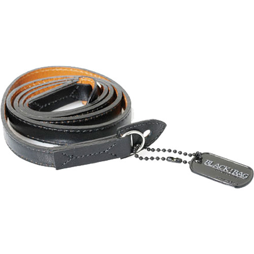 Black Label Bag M3 Style Leather Strap (Black / Light Brown)