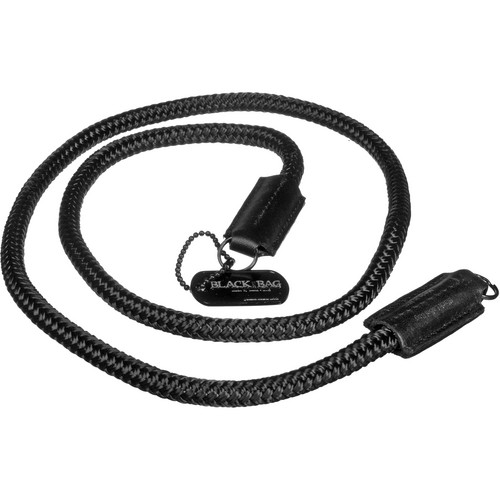 Black Label Bag Silk Cord Camera Strap (Black)