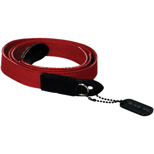Black Label Bag Cloth Racing Strap (Red with White Trim)