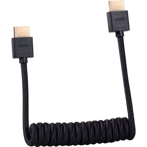 BLACKHAWK Coiled HDMI Cable (12-24