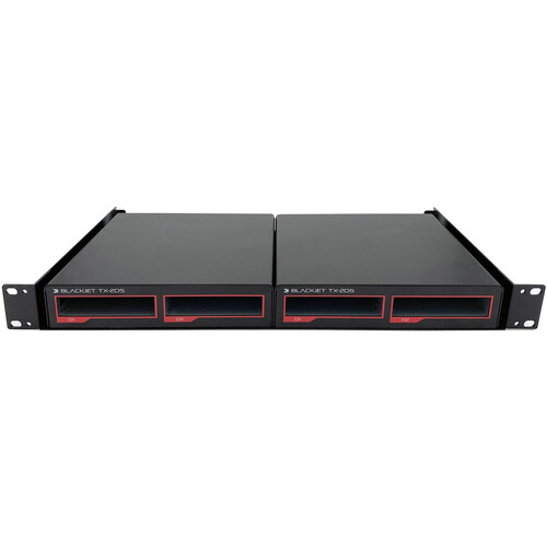 BLACKJET TX-2DS 2-Bay Thunderbolt 3 Docking System Rack Mount Bundle