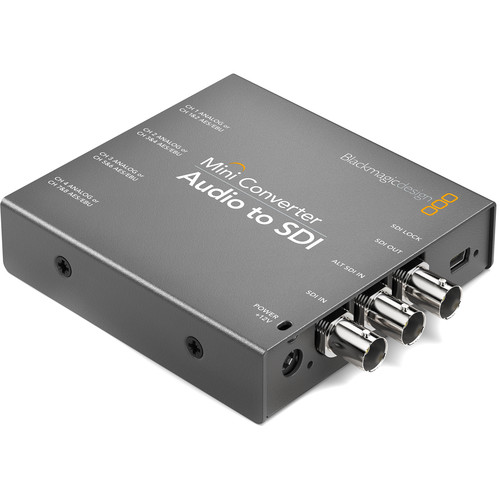 BLACKMAGIC DESIGN AUDIO TO SDI MINI CONV