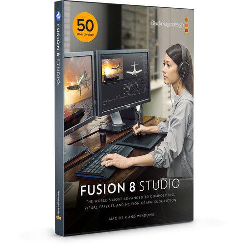 blackmagic design fusion studio 17.4