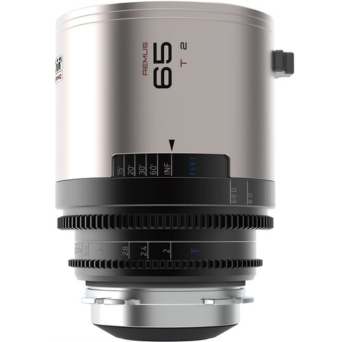 BLAZAR LENS Remus 65mm T2.0 Full-Frame 1.5x Anamorphic Lens (ARRI PL Amber Flare)