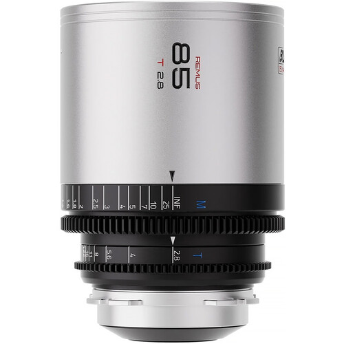 BLAZAR LENS Remus 85mm T2.8 1.5x Full Frame Anamorphic Lens (ARRI PL Silver Flare)