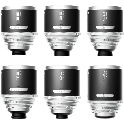 BLAZAR LENS MANTIS 1.33x Full-Frame Anamorphic 6-Lens Kit (ARRI PL)