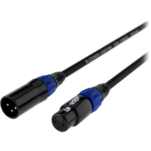 Blizzard 3-Pin XLR DMX Cable (5')