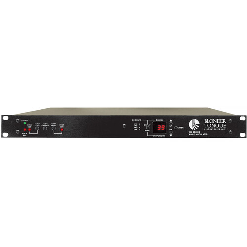 Blonder Tongue AM-60-860 Agile Audio/Video Modulator with BNC EAS Stereo Audio