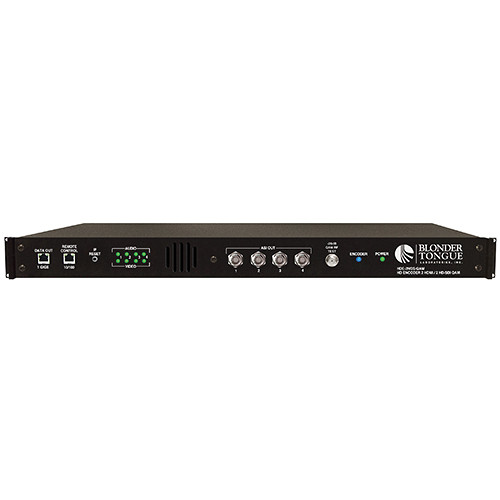 Blonder Tongue 4-Channel MPEG-2 Encoder/QAM Modulator with HD-SDI