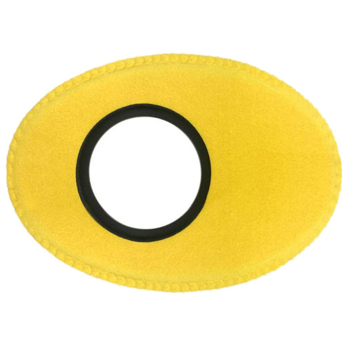 Bluestar Oval Extra-Large Viewfinder Eyecushion (Ultrasuede Yellow)