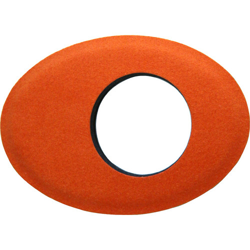 Bluestar Oval Extra-Large Viewfinder Eyecushion (Ultrasuede Orange)