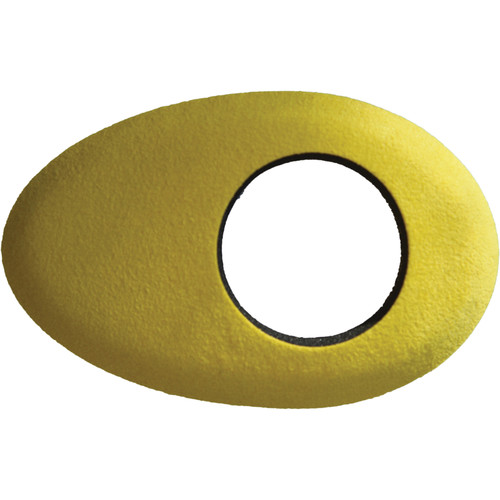 Bluestar Oval Long Viewfinder Eyecushion (Ultrasuede Yellow)