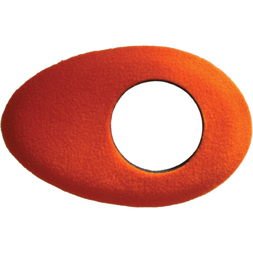Bluestar Oval Long Viewfinder Eyecushion (Fleece Orange)