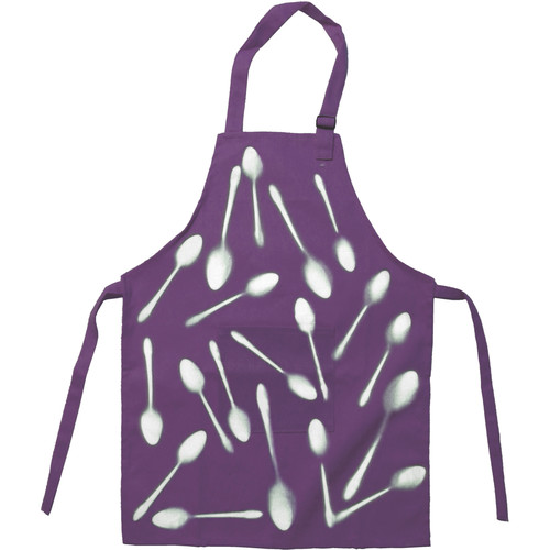 Cyanotype Store Cyanotype Apron (Kids-Size Plum)