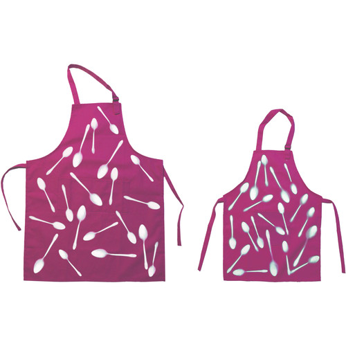 Cyanotype Store Cyanotype Apron (Adult- & Kids-Set Bubblegum)