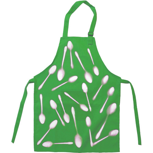 Cyanotype Store Cyanotype Apron (Kids-Size Lime)