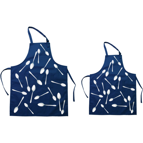 Cyanotype Store Cyanotype Apron (Adult- & Kids-Set White)