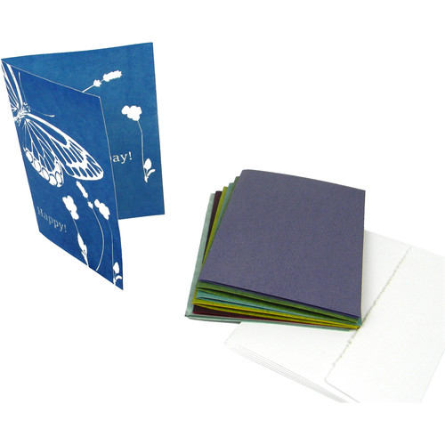 Cyanotype Store Cyanotype Notecard & Envelope Kit (Set of 6 5 x 7